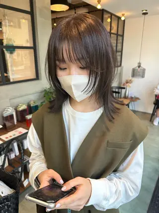 ミディアム 大内田 凌馬のヘアスタイル