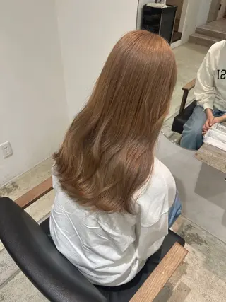 ロング カラー Gigi宇都宮所属・yunica/鶴田 miyu🍀のヘアスタイル