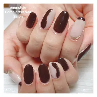 ミディアム ネイル 👑enen style👑のネイルデザイン