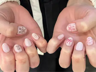 ネイル ꪆৎ平行アーチ ྀི ワカナの眉毛・アイブロウイメージ