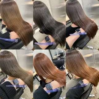 ロング WERULE pivot cross店所属・髪質改善/岡﨑 亮のヘアスタイル