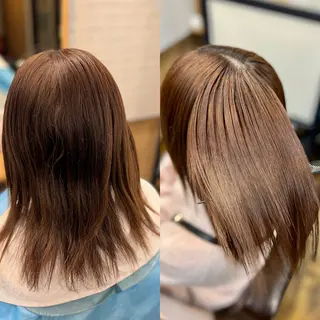 セミロング Salowin銀座suite店所属・美髪縮毛矯正/髪質 改善カラー/寺倉海人のヘアスタイル