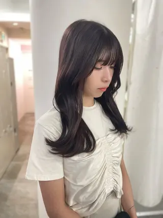 ロング カラー Hana ♡ marshu梅田のヘアスタイル