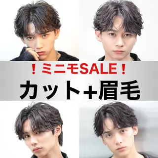 メンズ メンズ専門店🔥 BLUCK 2ndのヘアスタイル