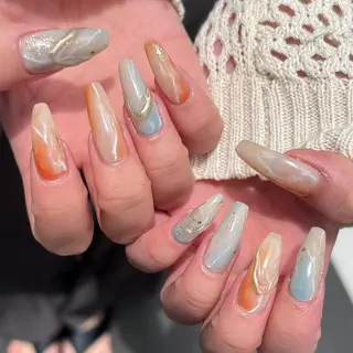 ネイル 野島 千夏のネイルデザイン