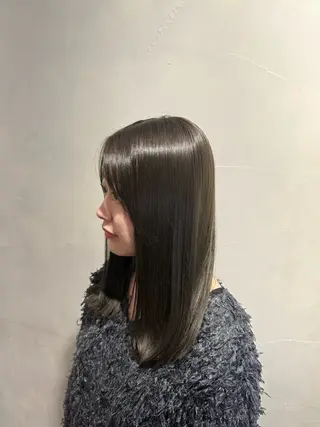 セミロング 直前予約大歓迎‼️/ 松野和志のヘアスタイル