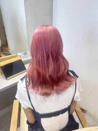 ミディアム ai 梅田/暖色カラーのヘアスタイル