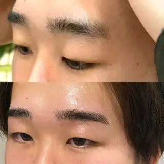 メンズ アイブロウ メンズガーデン yuriのネイルデザイン