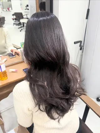 ロング happiness所属・山本 菜月のヘアスタイル