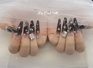 ネイル HANA 長さだしのネイルデザイン