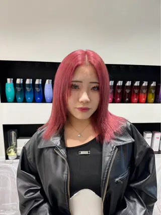 カラー ルイ☆【ボブ/メンズ /酸性ストレート】のヘアスタイル