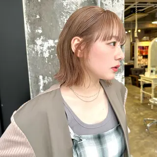 ショート カラー Piaコータロー ハイトーン&‪ボブのヘアスタイル