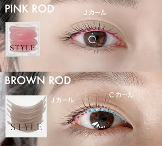 マツエク・マツパ Angelic nene♥🧸のマツエク・マツパデザイン