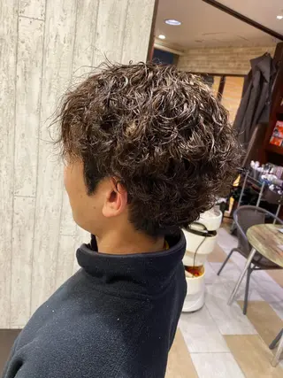 パーマ メンズ 🦋店長🦋 ほんさわ みずきのヘアスタイル