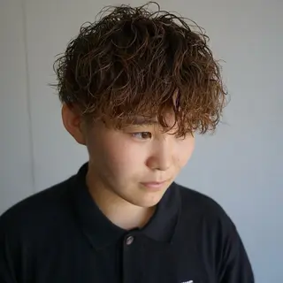 ショート パーマ パーマ率No.1 ／𝑻𝑨𝑲𝑼のヘアスタイル