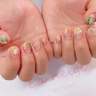 ネイル La neige* yuki 🐩🌙のネイルデザイン