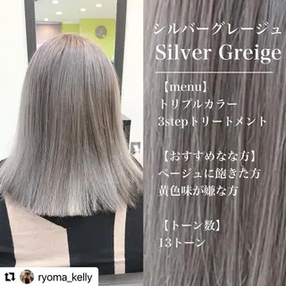 ミディアム カラー メンズ 🩷Eny terrace🩷のヘアスタイル