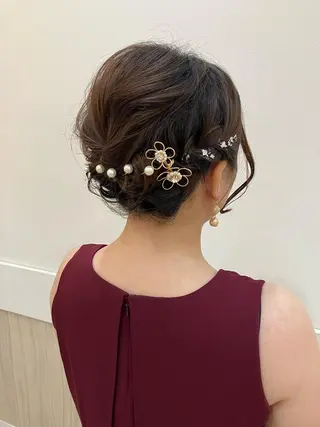 ヘアアレンジ yukari 艶髪ヘアのヘアスタイル