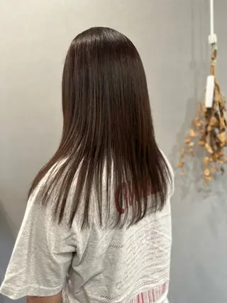ロング カラー K Harukaのヘアスタイル