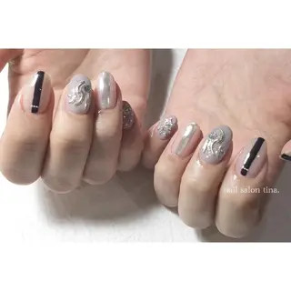 ネイル nail salon tina.所属・中山 はづきのネイルデザイン