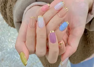 ネイル 長さだし専門店 M2　rikaのネイルデザイン