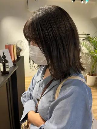 ミディアム カラー Riposo.所属・✨艶髪✨ 奈須晴香のヘアスタイル