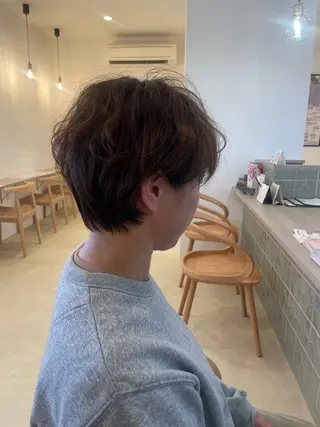 ショート ルプラボウ/日野 /ショート/レイヤーのヘアスタイル