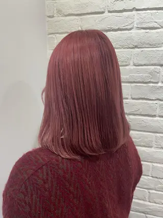ミディアム カラー パーマ ヘアアレンジ メンズ キッズ ネイル マツエク・マツパ アイブロウ belta.🌱 安藝夏花🌻のヘアスタイル
