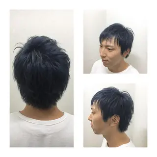 ショート カラー JILBLAN京都 ショート/ハイライトのヘアスタイル