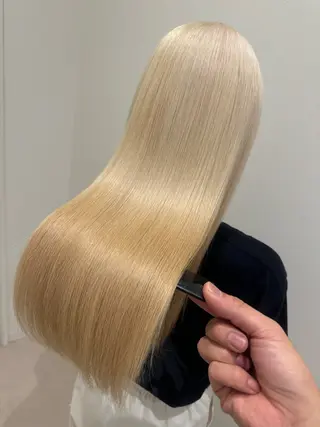 ロング 心斎橋 美髪職人　近江のヘアスタイル