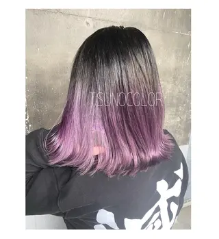 ショート カラー GARU-ガル-所属・TSUNO🦖 派手髪/オタク美容師のヘアスタイル