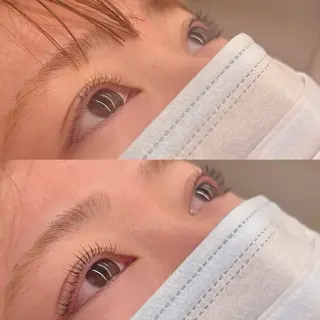 マツエク・マツパ 前田亜莉沙　艶カラー /メンズカットのヘアスタイル