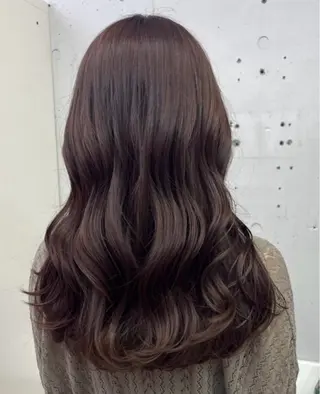 セミロング モテ艶🪄ベージュ カラー🧸RUKAのヘアスタイル