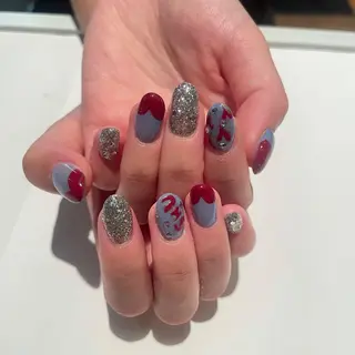 ネイル 大阪福島韓国束感まつ げ Sayaka🤍のマツエク・マツパデザイン