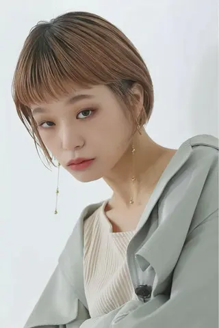 ショート カラー パーマ ヘアアレンジ ネイル マツエク・マツパ ニシダヒカリ🌙 髪質改善×似合わせのヘアスタイル