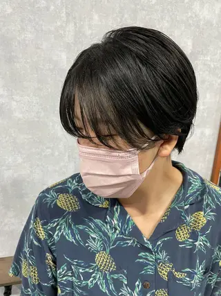 ショート C’LD hair  produce /シールドヘア所属・モテ髪/ボブ/ショー ト/アダチフウトのヘアスタイル