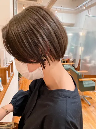 ショート カラー メンズカット特化柏駅 徒歩3分LOUのヘアスタイル