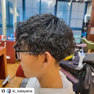 ミディアム カラー メンズ 🩷Eny terrace🩷のヘアスタイル