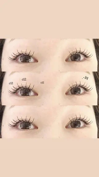 マツエク・マツパ .꒰ঌmillie ainee 古賀໒꒱のマツエク・マツパデザイン