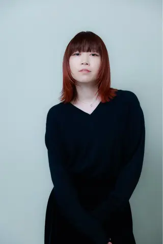 ミディアム カラー ウルフレイヤー エクステ/kokiのヘアスタイル