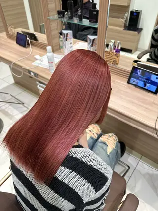 セミロング カラー ‪❥ブリーチ💗 MIKUのヘアスタイル