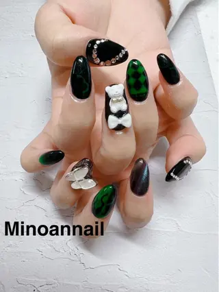 ネイル 美ノ庵ネイルサロン メトロポリタン前店のネイルデザイン