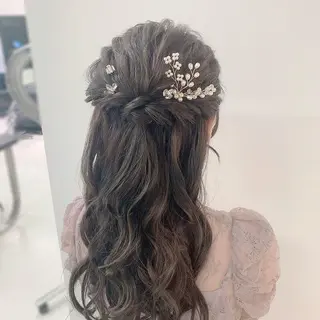 ロング ヘアアレンジ 🩶ヘアセット Ayaha🩶のヘアスタイル