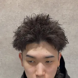 ショート パーマ指名率No1 メンズ特化ケイトのヘアスタイル