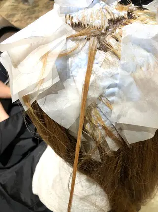 ロング カラー likoa所属・北花田美容師🍃村尾 光太/むらのヘアスタイル