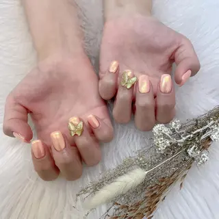 ネイル 🦋ネイルサロン ブラン🌈ゆりのネイルデザイン