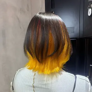 カラー 木村 ハルカのヘアスタイル