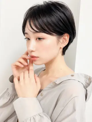 ショート 縮毛矯正 髪質改善　鈴木のヘアスタイル