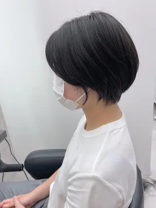 ショート 新村 華奈絵のヘアスタイル