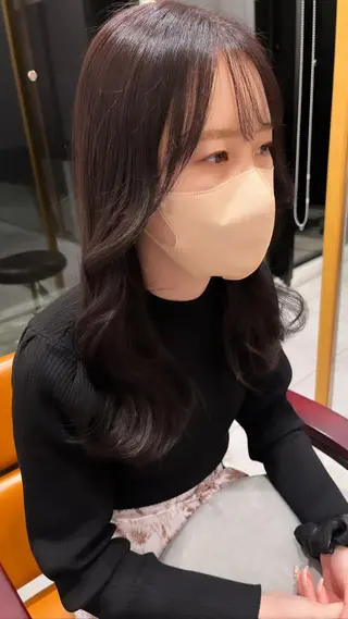 ロング カラー classic 新横浜所属・大人girly🛋️ 🤍yukakoのヘアスタイル